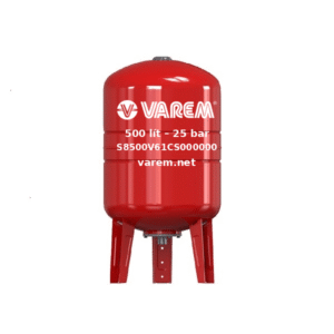 bình tích áp Varem 500L – 25 bar