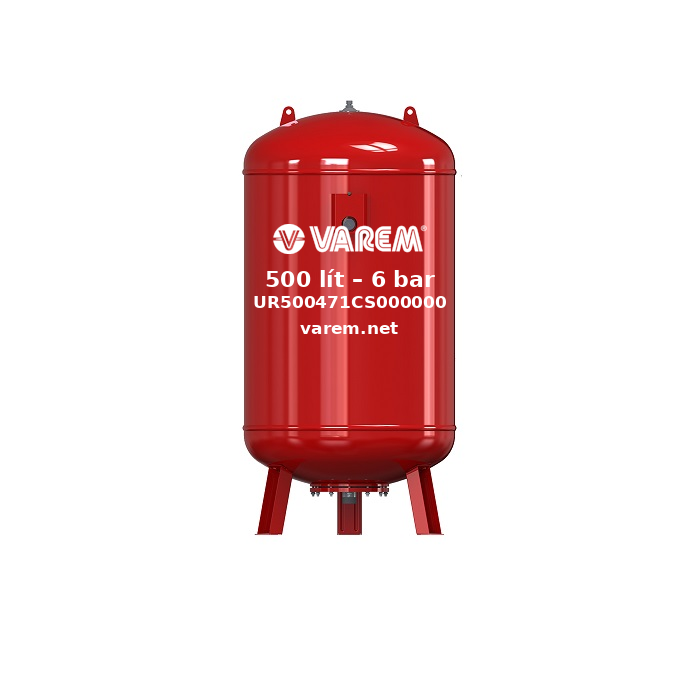 bình giãn nở Varem 500L – 6 bar